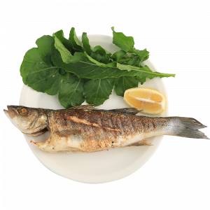 Levrek Porsiyon (Kömürde Izgara)